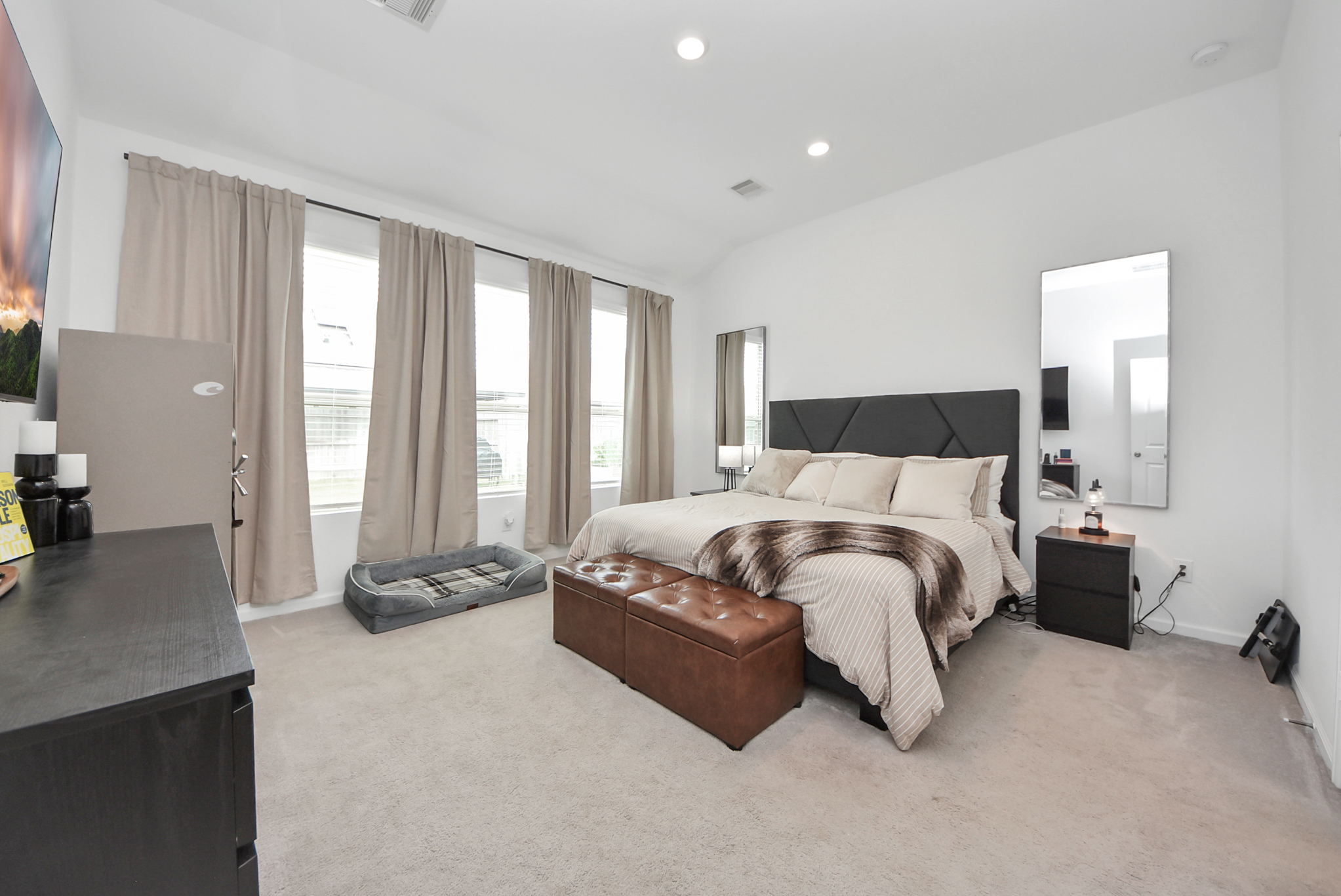 Primary bedroom suite