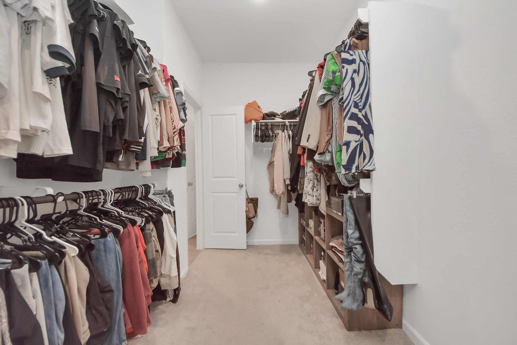 Primary walk-in closet